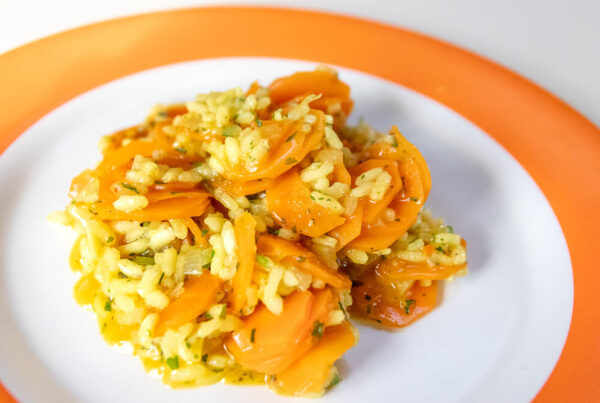 Karotten-Risotto alla Mamma Canis Road -Karotten Risotto