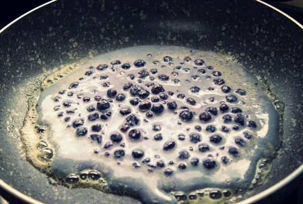 Original - Amerikanische Blaubeer Pfannkuchen blaubeer pfannkuchen campingrezept backen im wohnmobil