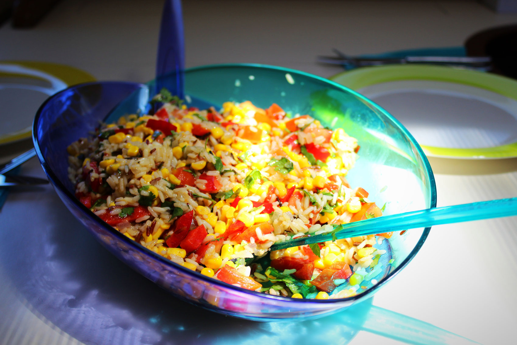 Portugiesischer Wildreissalat „Salada de arroz“