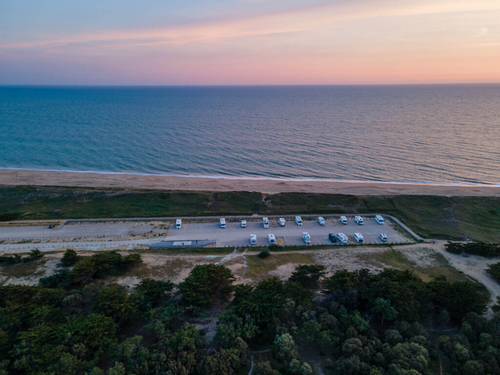 DJI_0683 Frankreich Camper, Frankreich mit dem Wohnmobil, camping mit hund, freistehen,