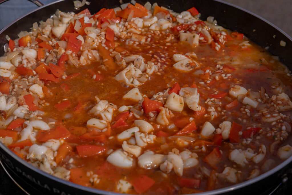 BX7A0797 Sepia con Arroz , cadac citi chef 40