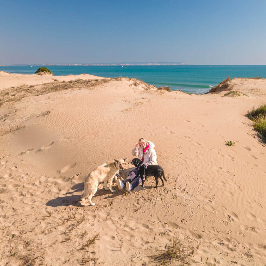 DJI_0325 spanien mit dem wohnmobil, camping mit hund spanien, campingplatz spanien meer