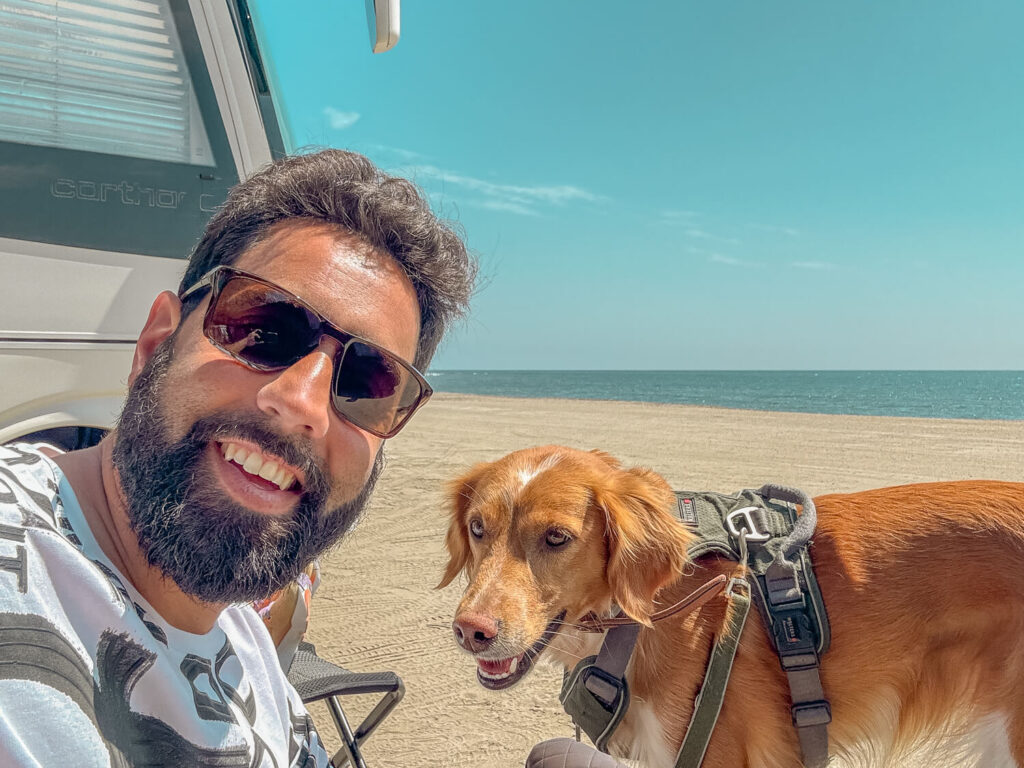 IMG_9178 Camping mit Hund in Spanien, Spanien mit dem Wohnmobil, Campingplatz Spanien Meer