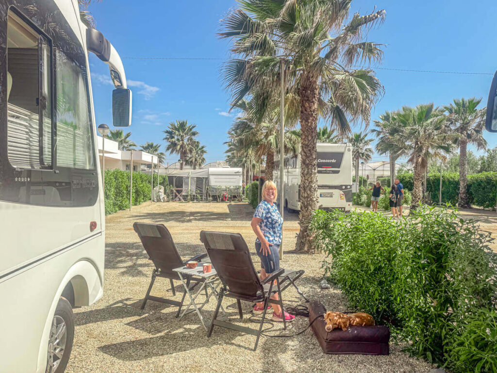 IMG_9378 Camping mit Hund in Spanien, Spanien mit dem Wohnmobil, Campingplatz Spanien Meer
